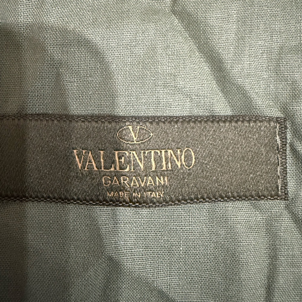 Valentino Garavani Charcoal Fabric